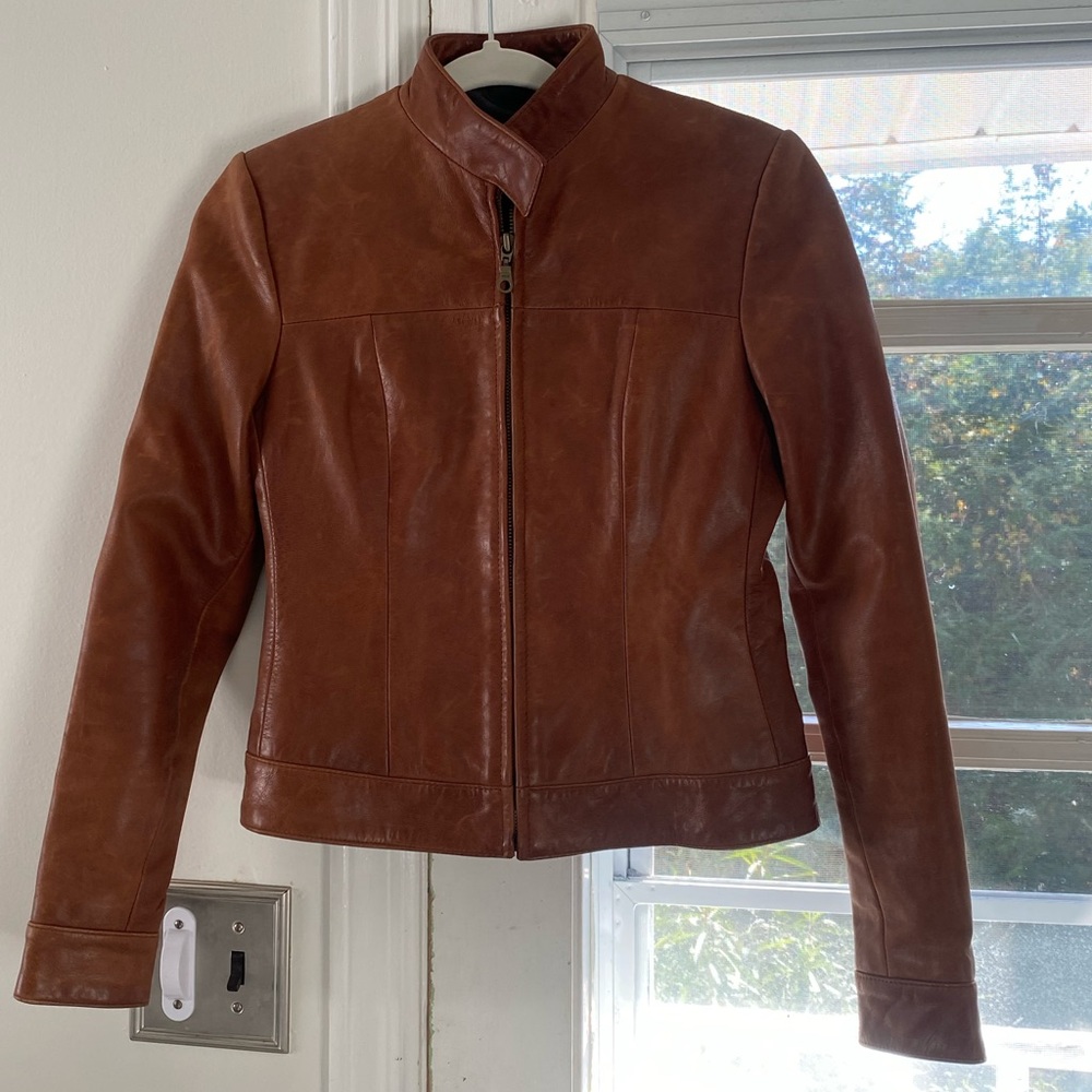 Moto leather jacket. SOLD